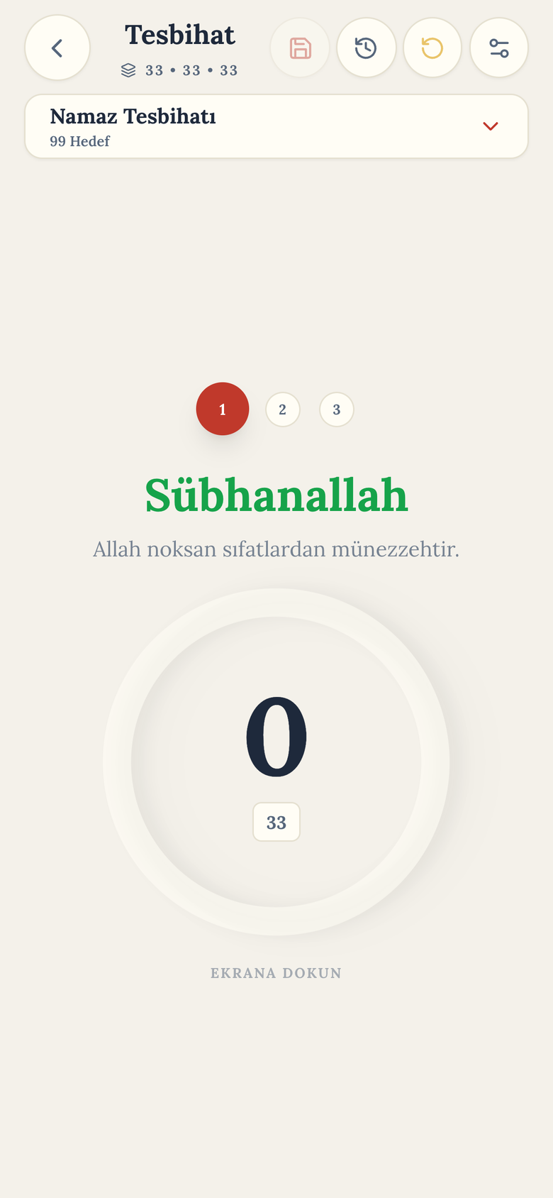 Ezan Plus — Zikirmatik & Namaz Tesbihatı